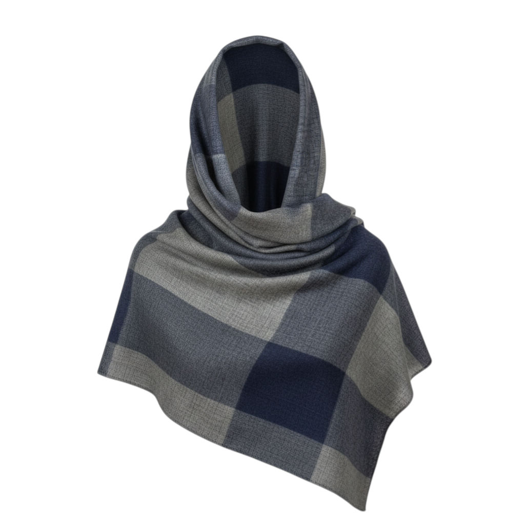 Dark Brown Wool Scarves